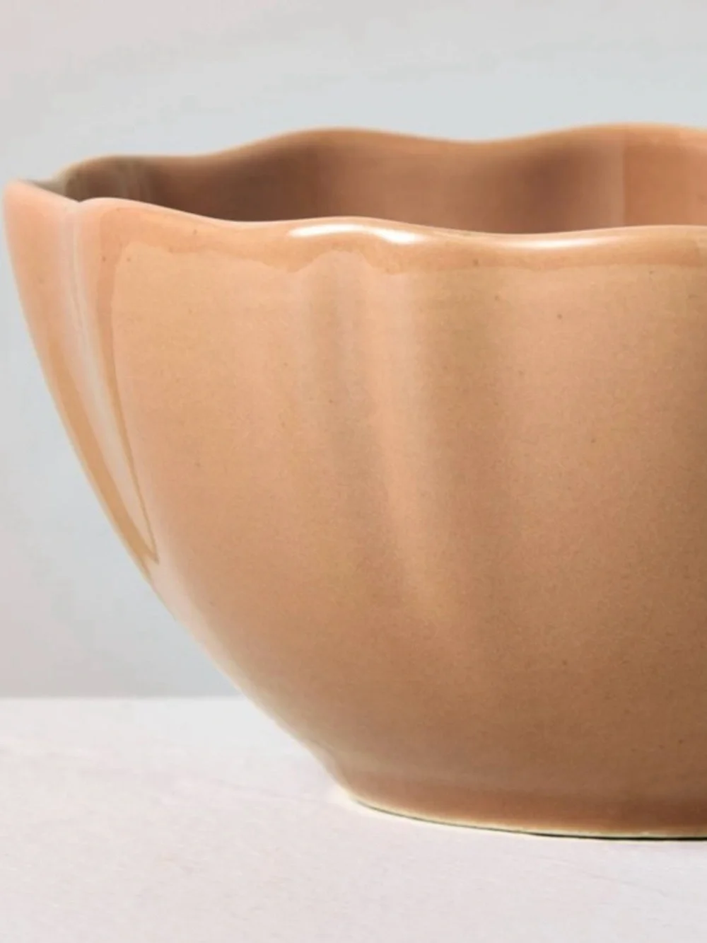 Hearth & Hand with Magnolia 11oz Scalloped Stoneware Dessert Bowls